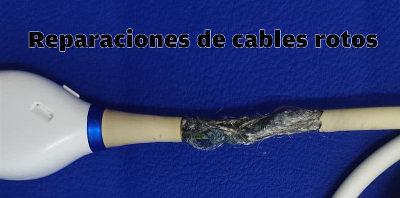 Reparacion de cables en transductores de ultrasonidos